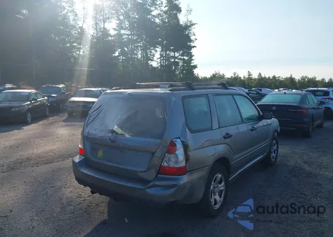 2007 Subaru Forester 2.5X из США, поврежденный, VIN JF1SG63697H711852